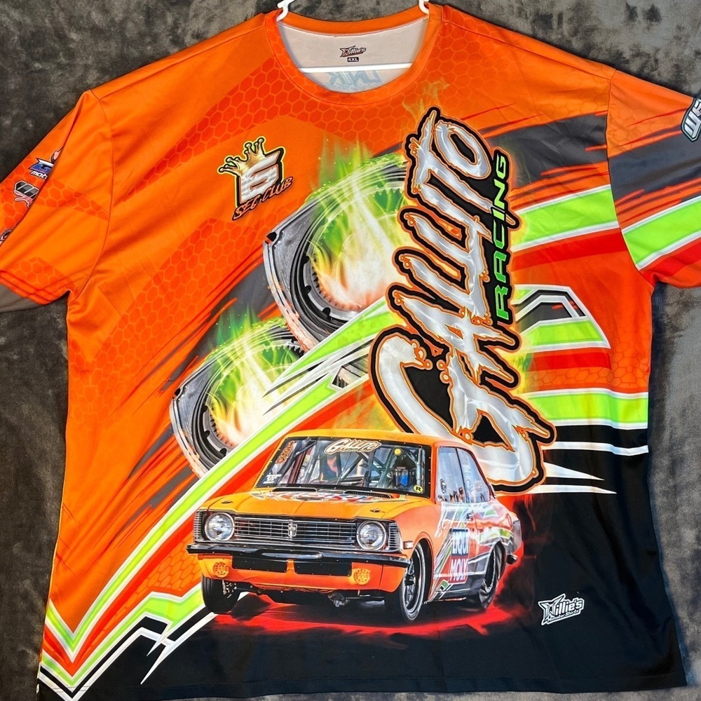Mazda RX2 RX3 Rotary Drag Racing Pit Crew Shirt 4XL Willies Monster Shirts Tee